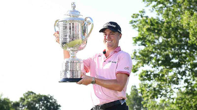 L&#39;americano Justin Thomas vince l&#39;US PGA con un&#39;incredibile rimonta
